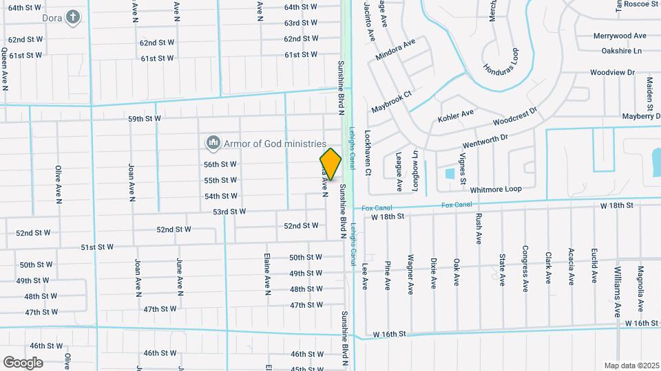 5402 Anita Ave N Map and Location Details
