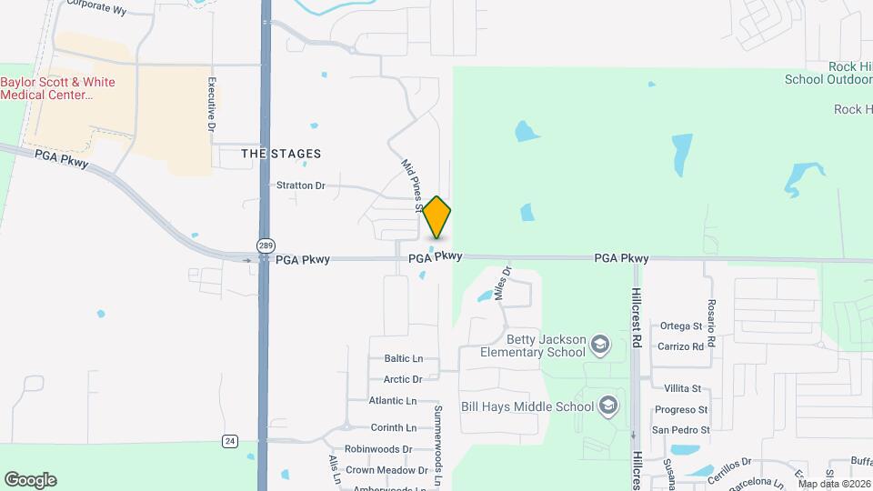 15323 Mossy Oak Ln Map and Location Details