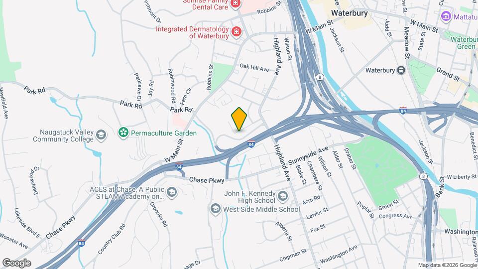 83 Vernon St Map and Location Details