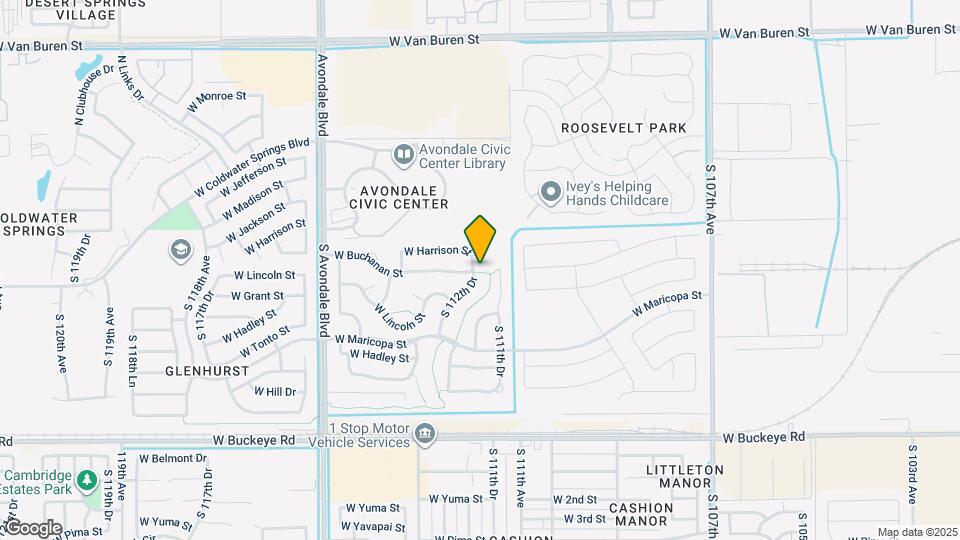 315 S 112th Dr Map and Location Details