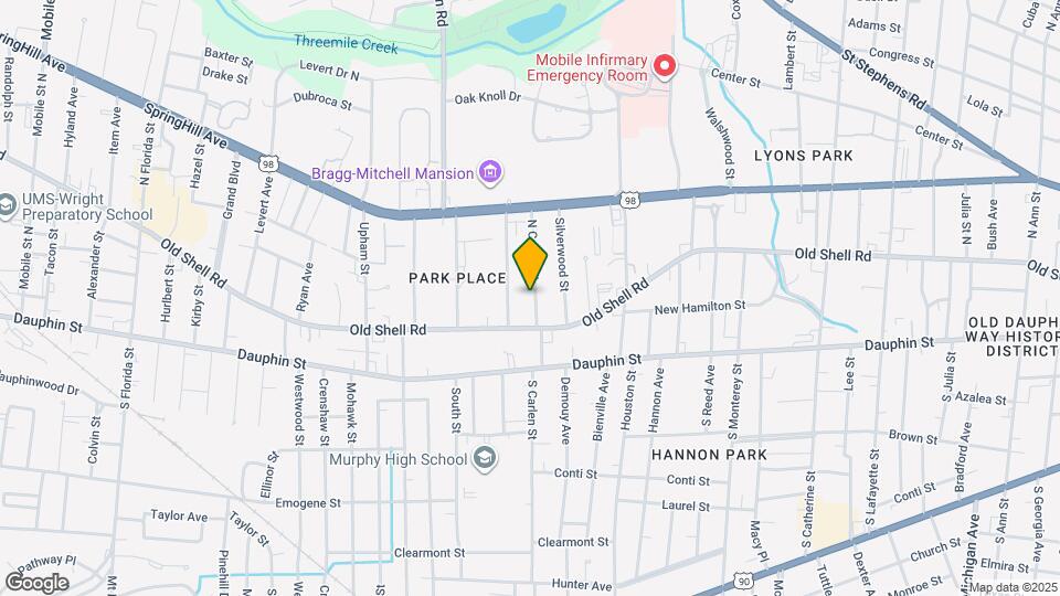 113 N Carlen St Map and Location Details