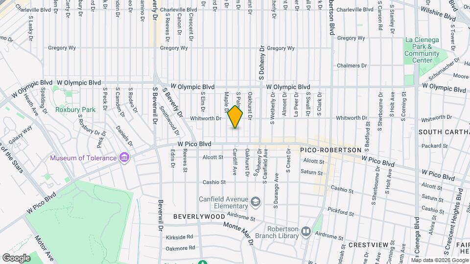 1135 Cardiff Ave, Unit 1137 Map and Location Details