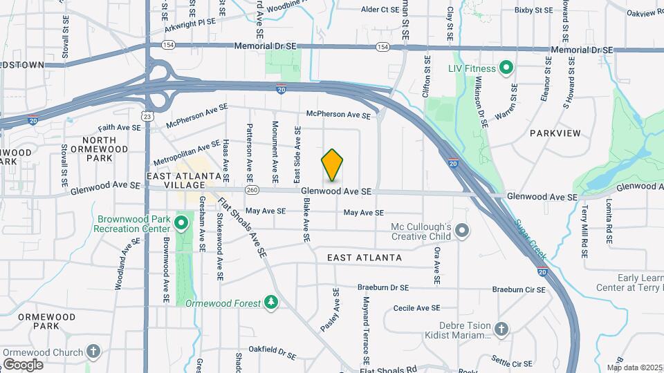 1516 Glenwood Ave SE Map and Location Details