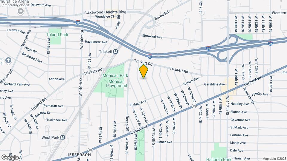 3286 W 129th St Map and Location Details