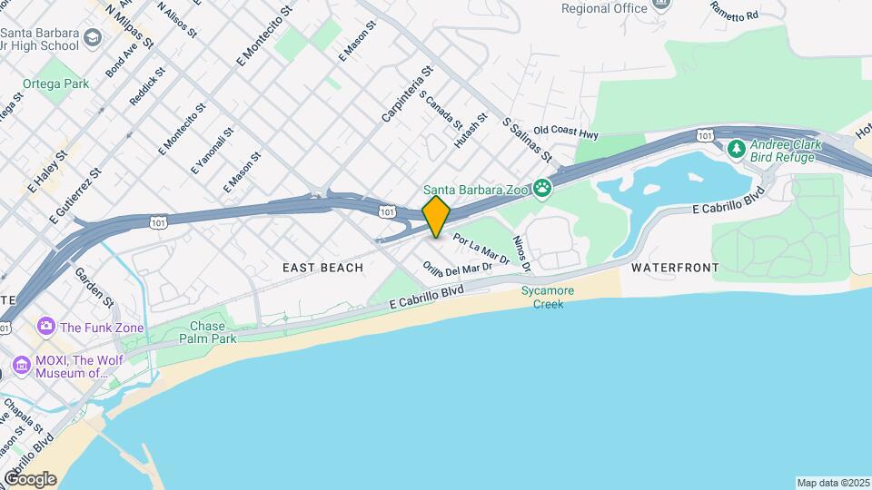 405 Corona del Mar Map and Location Details