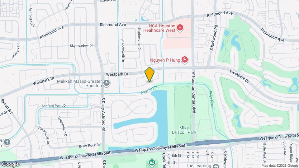 12335 Shadowvista Dr Map and Location Details