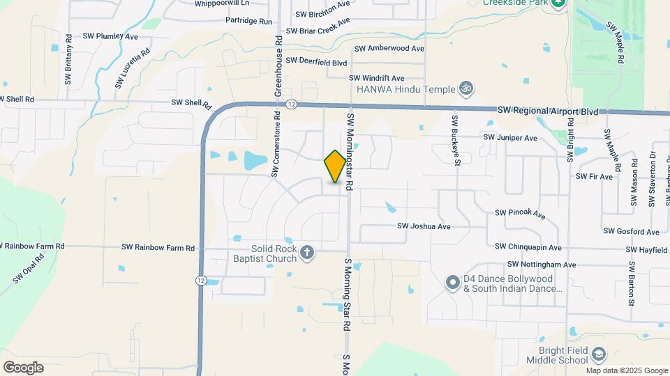 4104 SW Layton Rd Map and Location Details