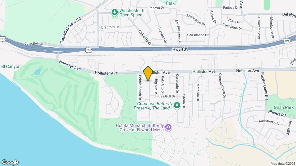 245 Santa Barbara Shores Dr Map and Location Details