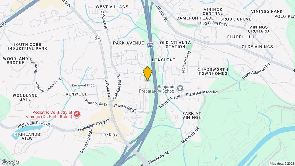 2470 Whiteoak Run SE Mapa y Detalles de la Ubicación
