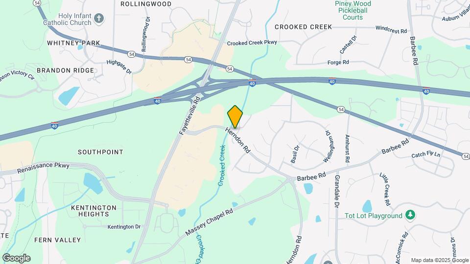 6612 Rossford Ln Map and Location Details