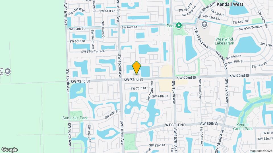 15958 SW 71st Terrace Map and Location Details