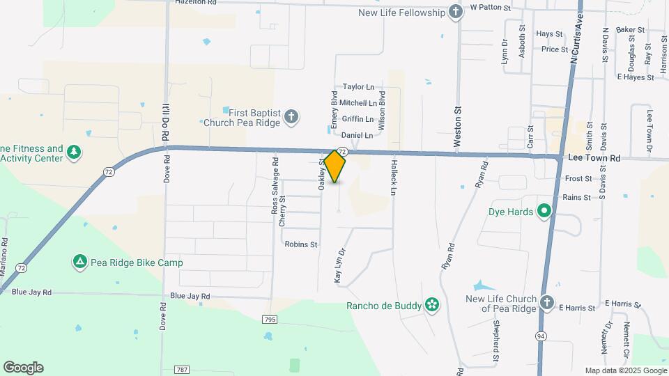 207 Alder St Map and Location Details