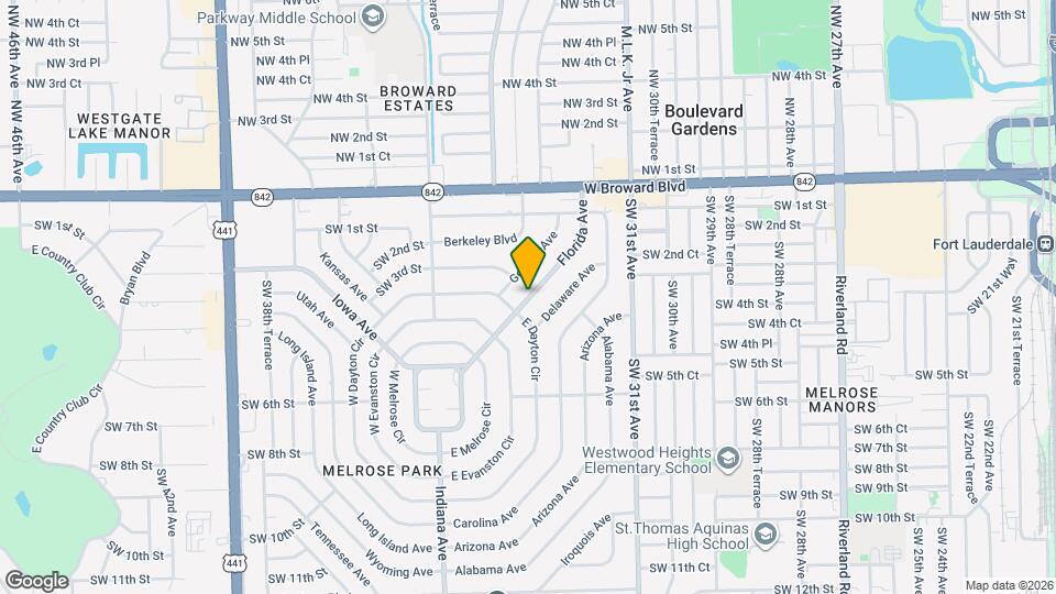 335 Olssen Ave Map and Location Details