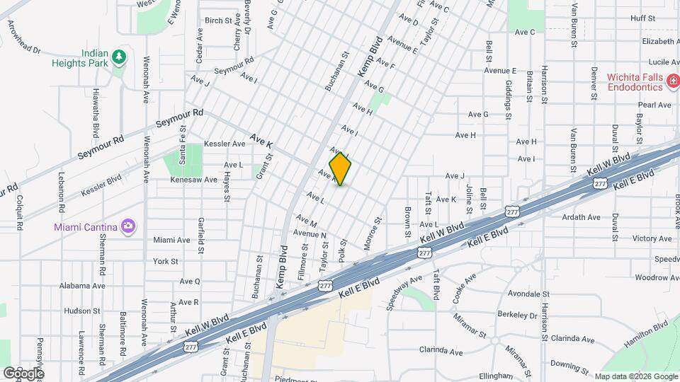 2104 Taylor St Map and Location Details