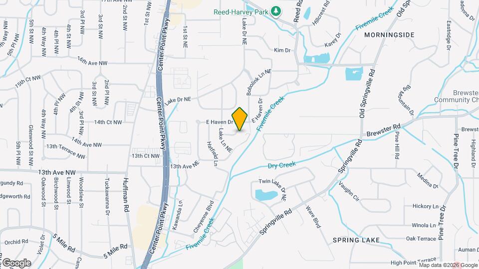 245 Tanglewood Cir NE Map and Location Details