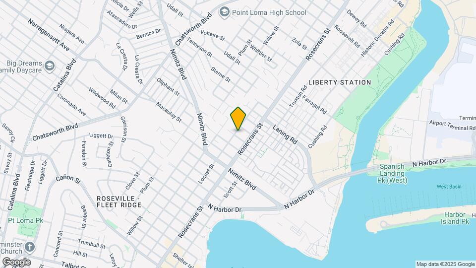 3044 Oliphant St Map and Location Details