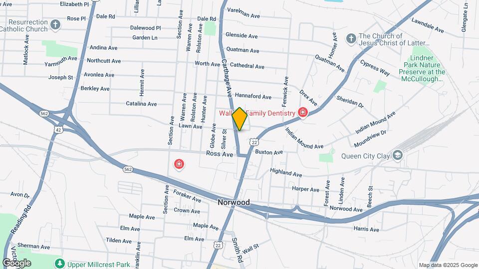 5140 Carthage Ave Map and Location Details