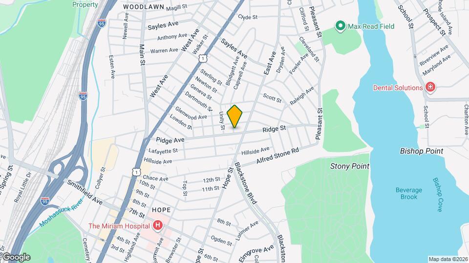 17 Pidge Ave Map and Location Details