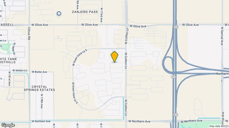 17163 W Orchid Ln Map and Location Details