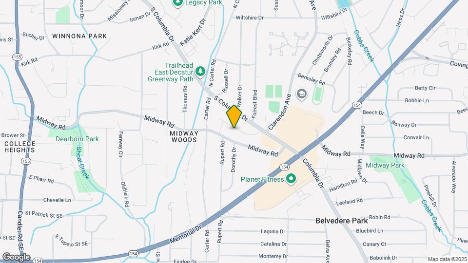 2855 Monticello Pl Map and Location Details