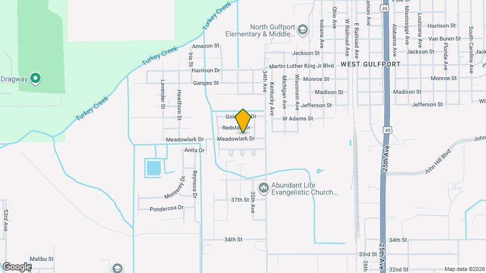 3608 Meadowlark Dr Map and Location Details