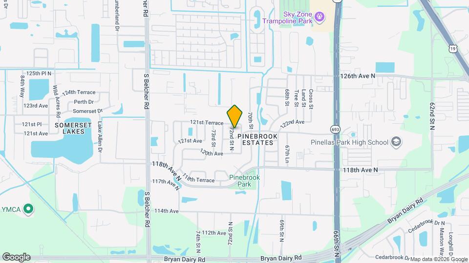 12105 72nd St N Map and Location Details