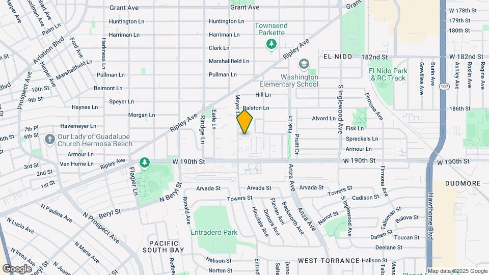 630 Meyer Ln Map and Location Details