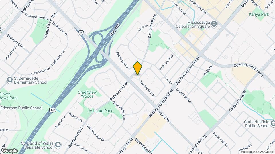 655 Paragon Pl Map and Location Details