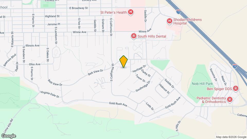 2433 Sunlight Cir Map and Location Details