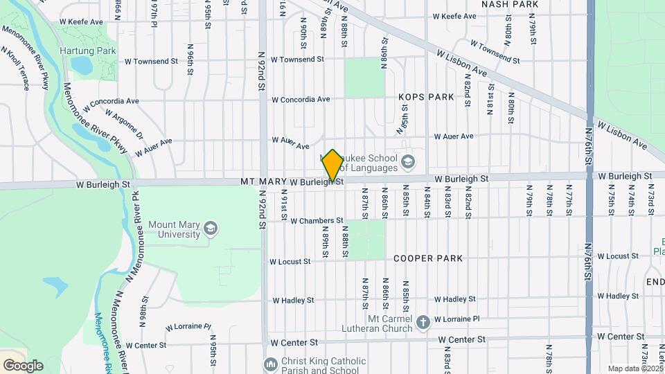 8823 W Burleigh St Mapa y Detalles de la Ubicación