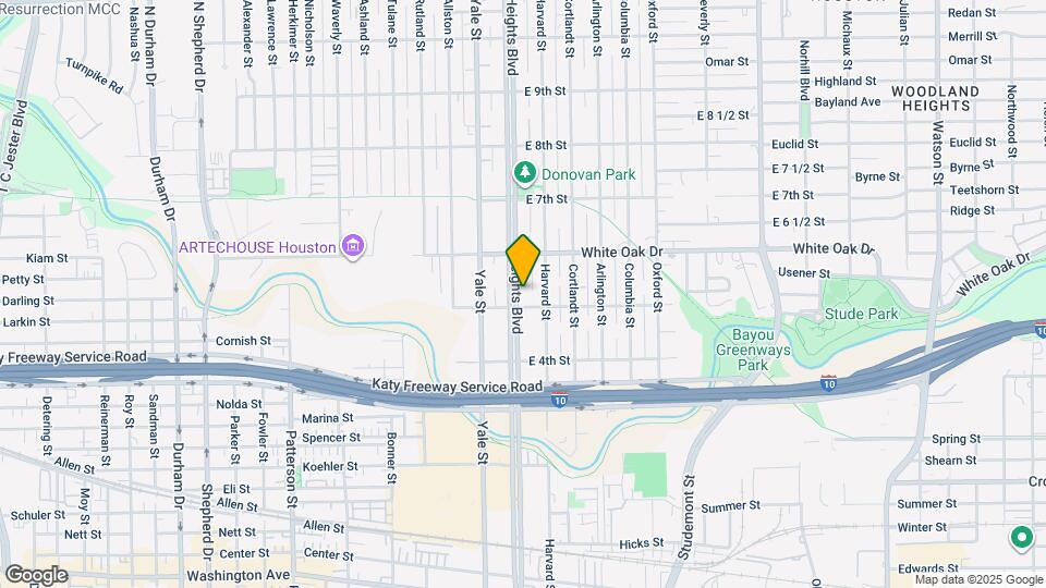 512 Heights Blvd Map and Location Details