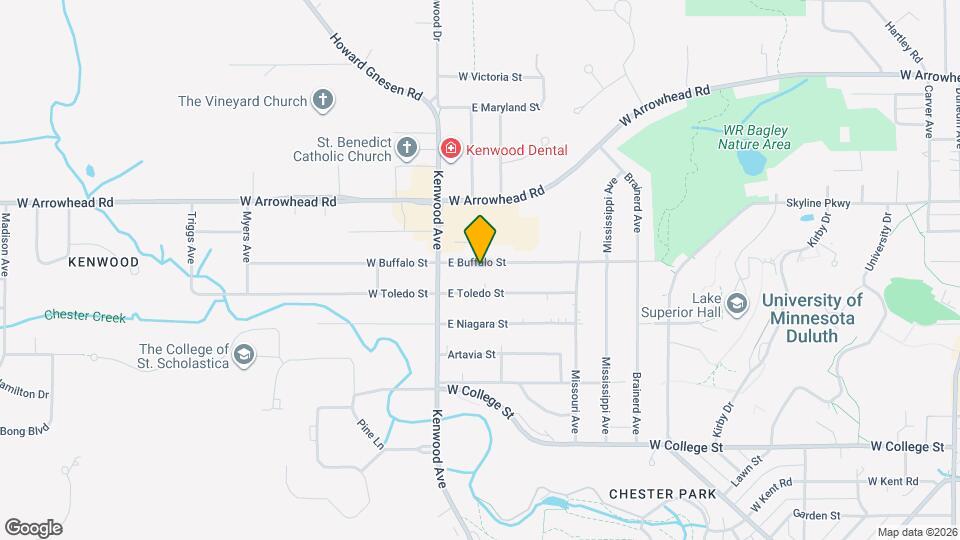 36 E Buffalo St Map and Location Details