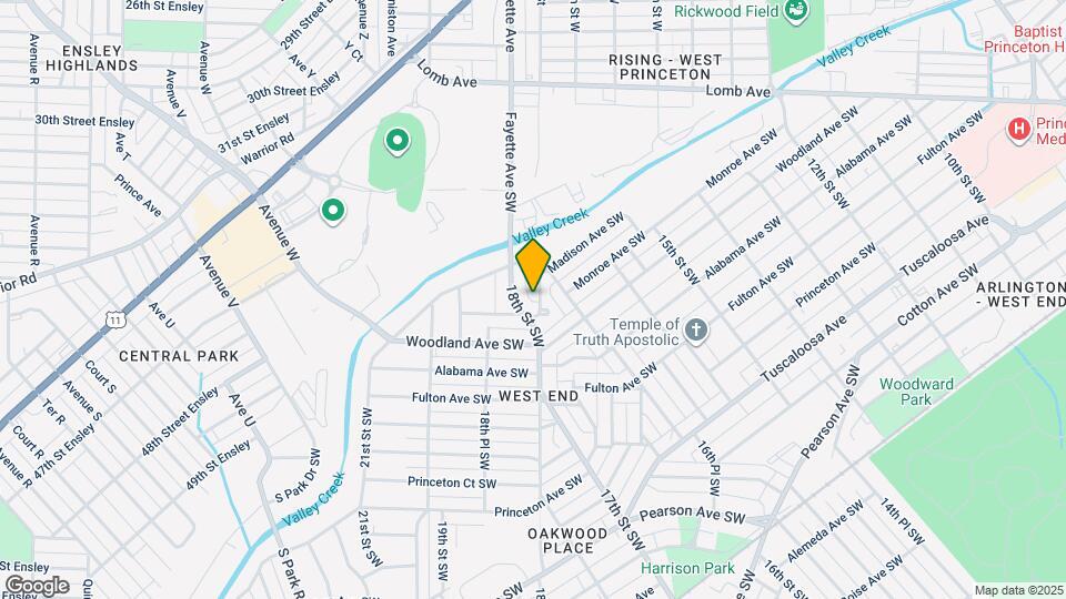132 17th St SW Map and Location Details