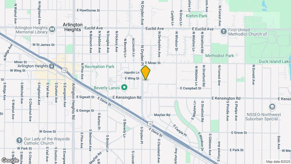 27 N Dryden Pl Map and Location Details