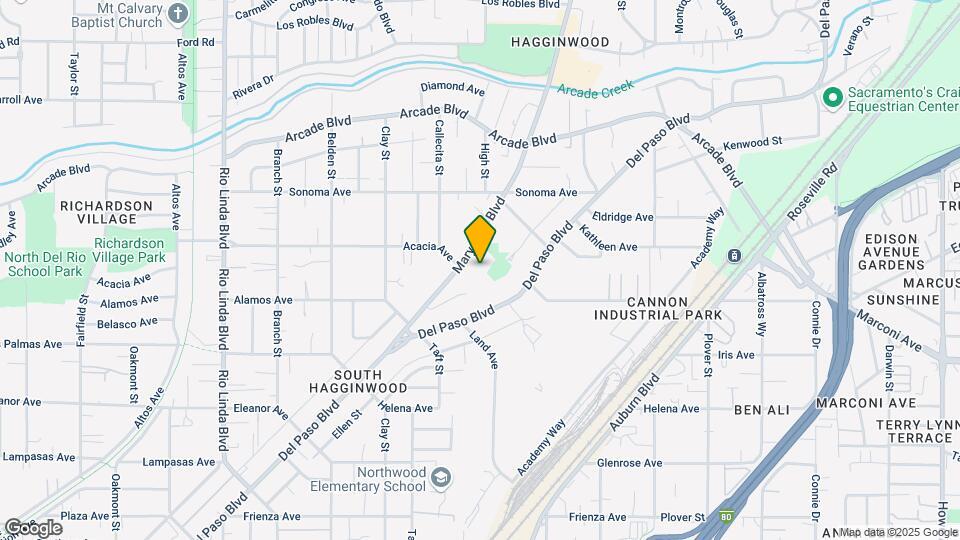 3020-3026 Marysville Blvd Map and Location Details