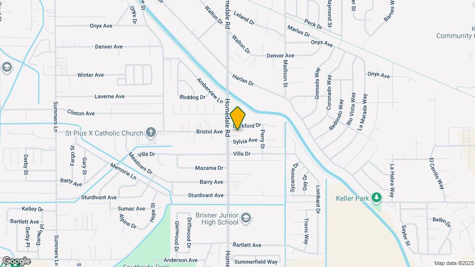 4115 Homedale Rd Map and Location Details