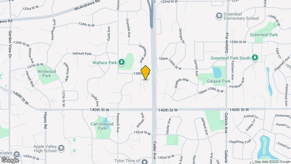 13824 Granada Way Map and Location Details