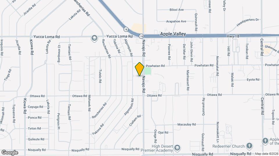 13410 Navajo Rd Map and Location Details