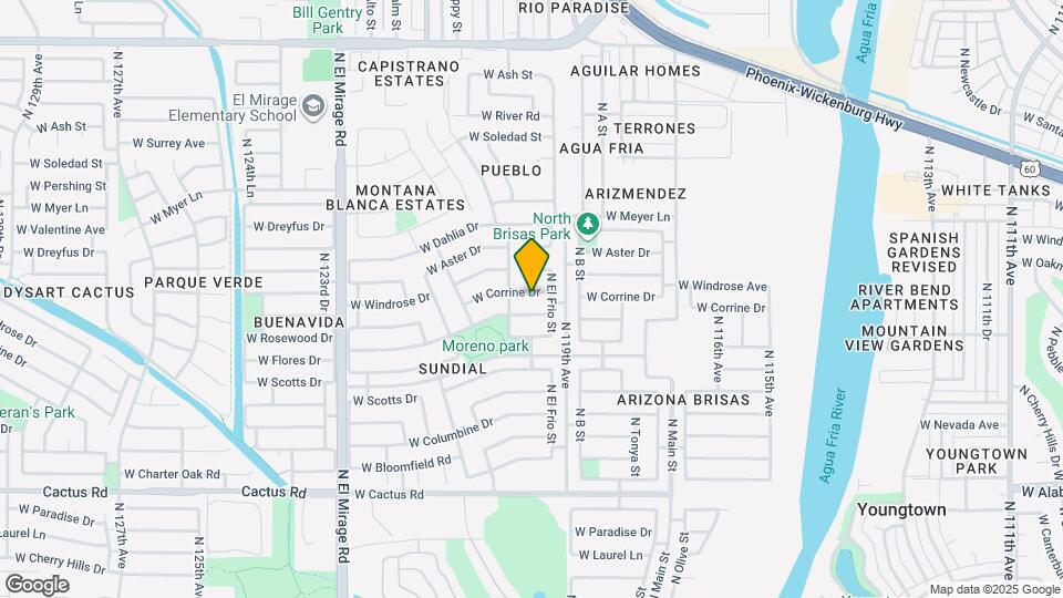 11929 W Corrine Dr Mapa y Detalles de la Ubicación