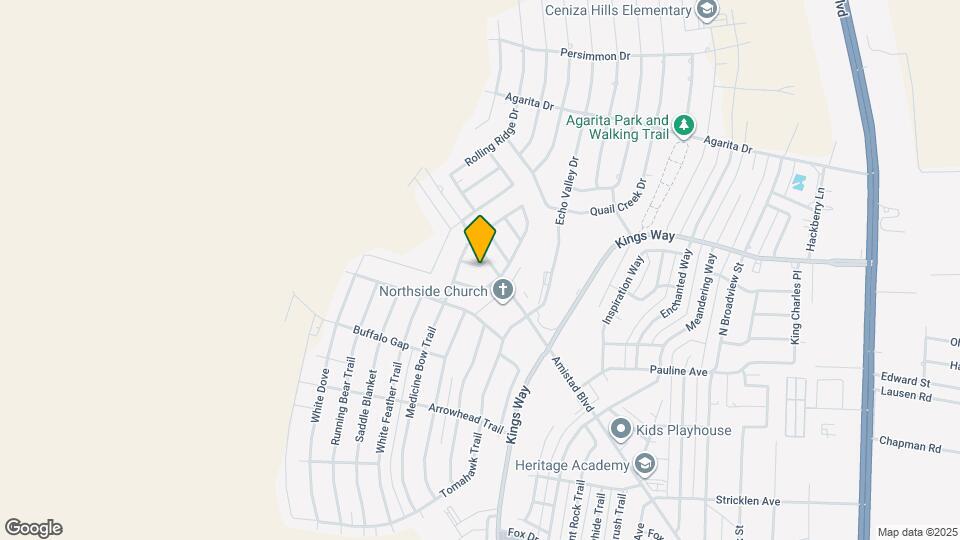 104 Painted Rock Map and Location Details