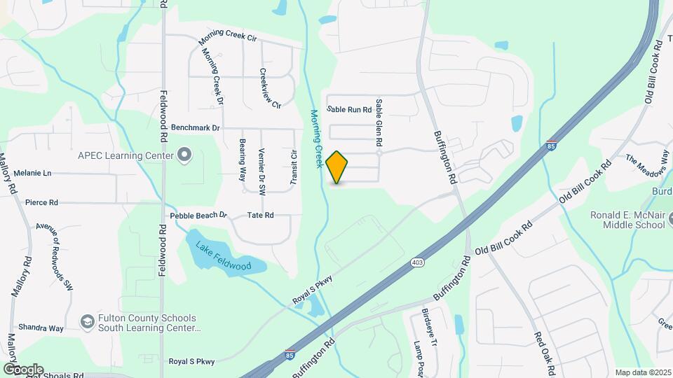 3535 Sable Glen Ln Map and Location Details