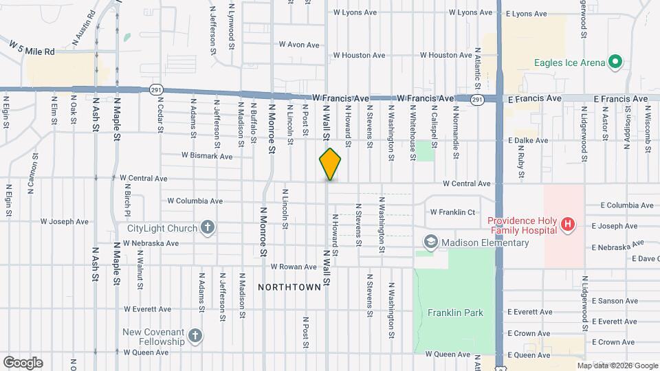 539 W Central Ave, Unit 539 W Central Map and Location Details