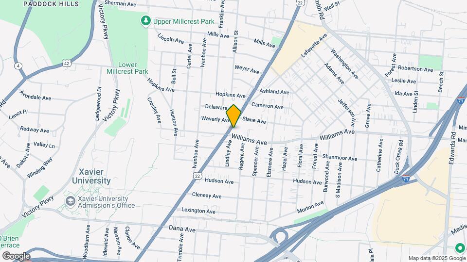 4008-4010 Montgomery Rd Map and Location Details