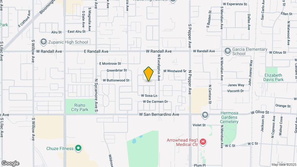 1943 Padilla Dr Map and Location Details