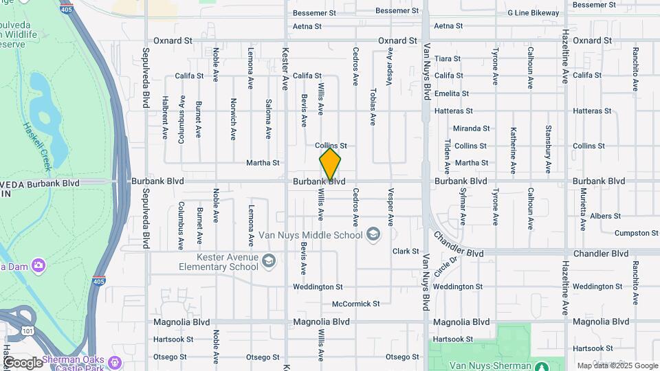 Sherman Oaks Regency Apartments Map and Location Details