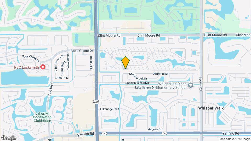 9730 Boca Gardens Pkwy Map and Location Details