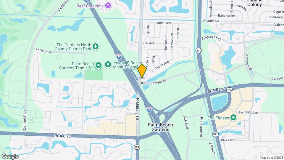 11584 Winchester Dr Map and Location Details