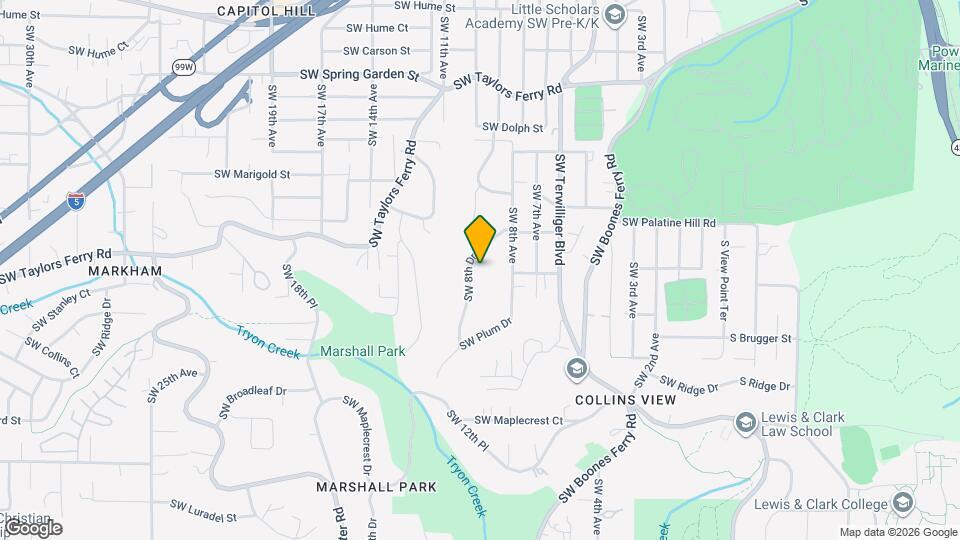 9310 SW 8th Dr Map and Location Details