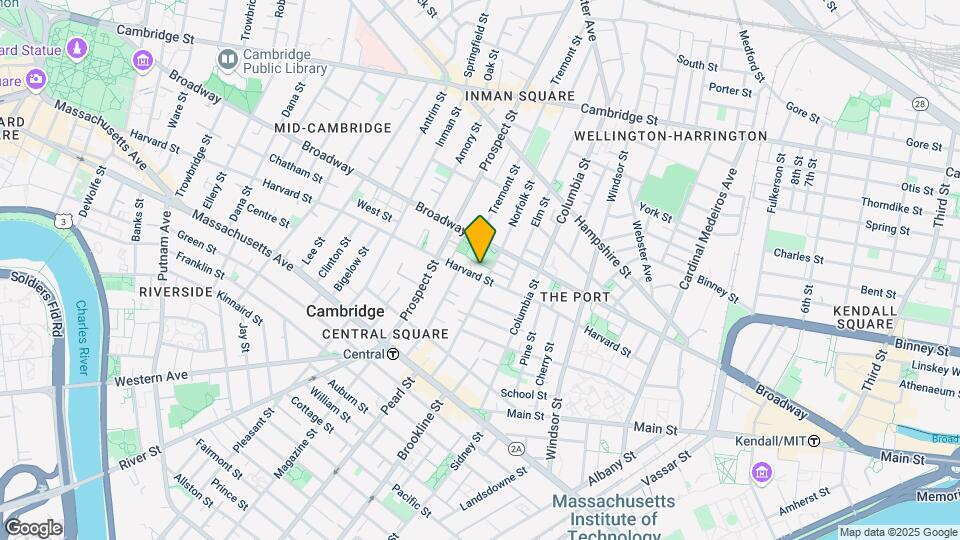 229 Harvard St Mapa y Detalles de la Ubicación