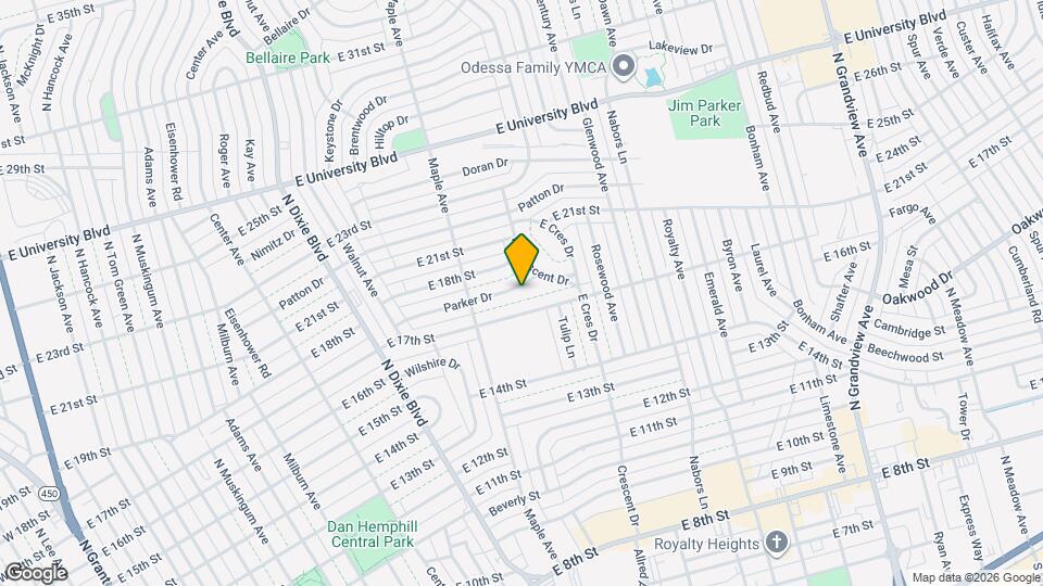 1514 Parker Dr Map and Location Details